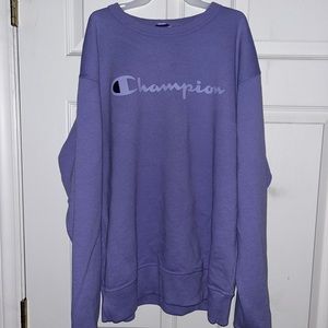 Champion Purple Crewneck